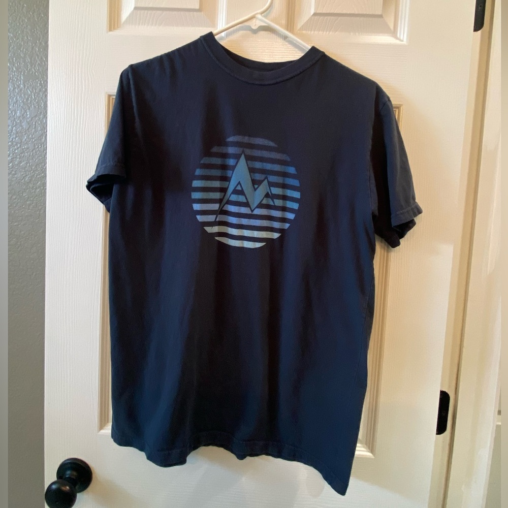 Marmot Navy Blue Short Sleeve Graphic Tee
